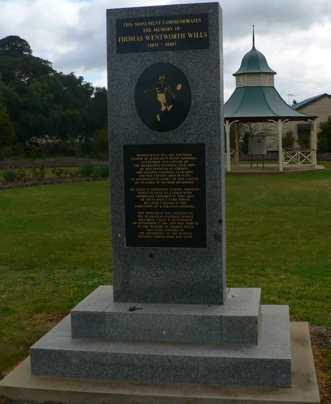 Tom Wills monument