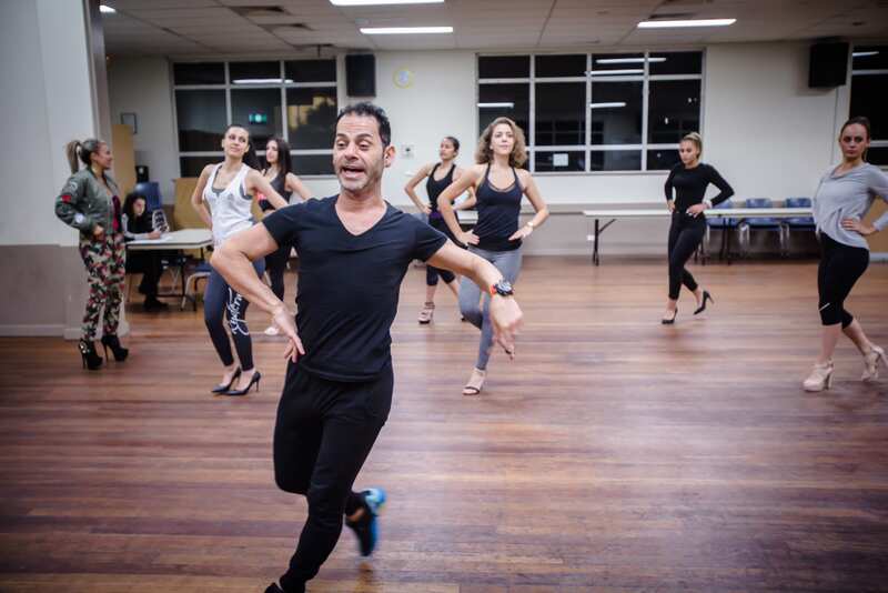 Lebanese Beauty Queens dance instruction