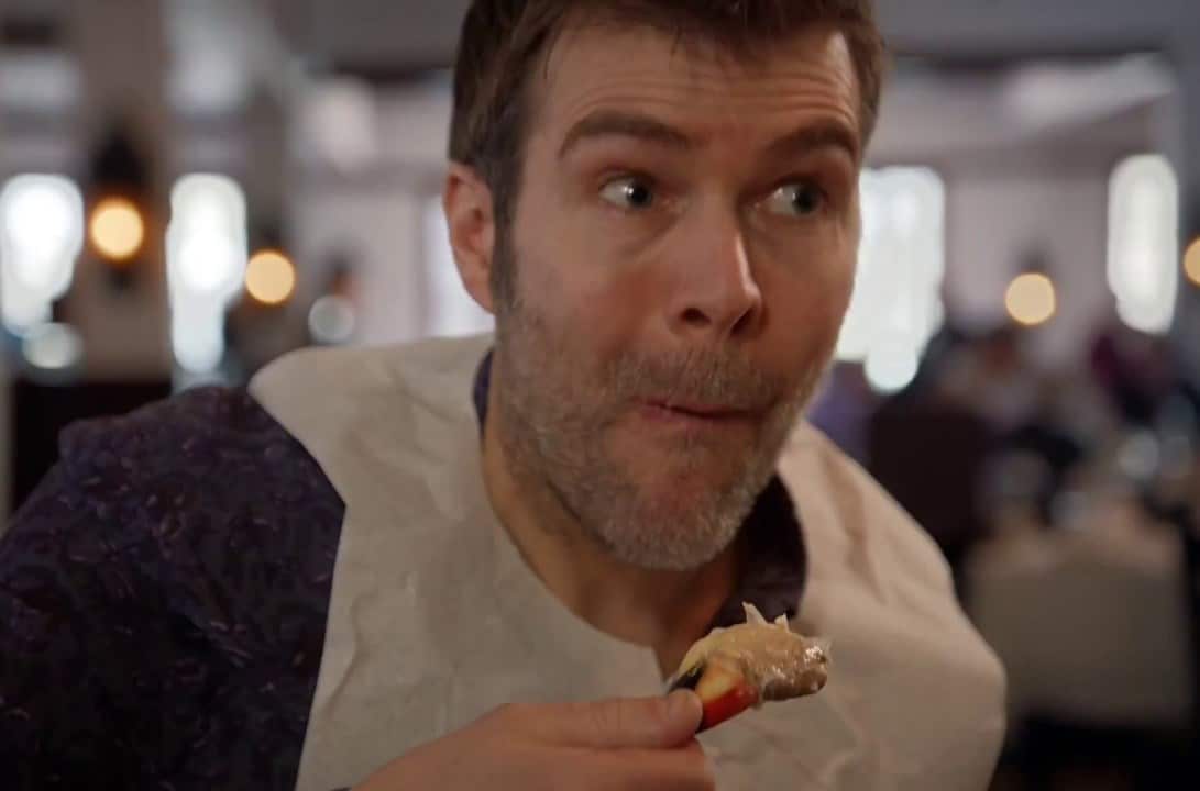 Travel Man Rhod Gilbert crab