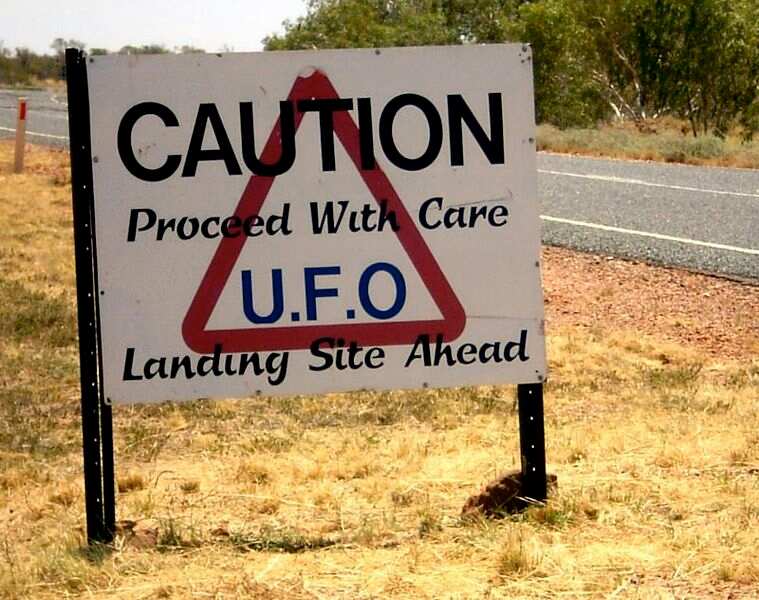 ufo landing site
