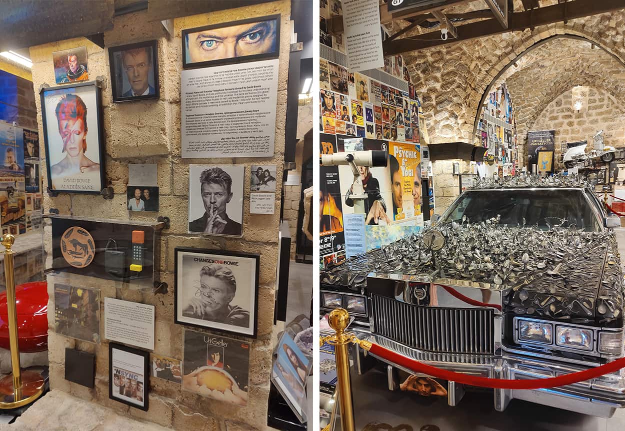 Inside the Uri Geller museum