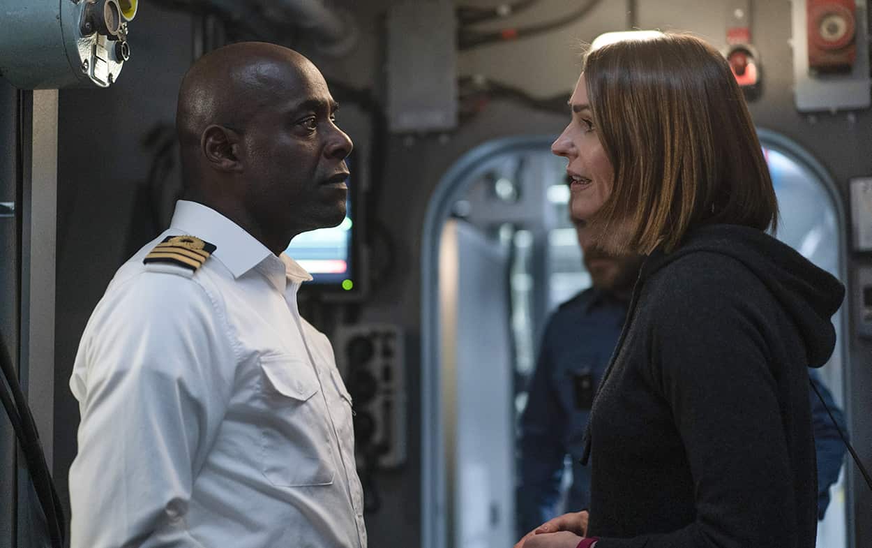 Paterson Joseph and Suranne Jones in Vigil