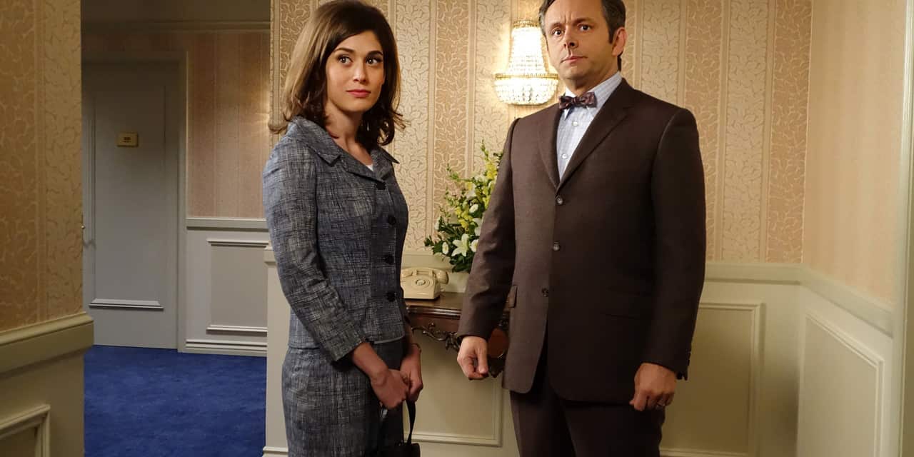 Masters of Sex Michael Sheen Lizzy Caplan