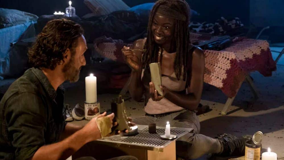 walking dead season 7 michon rick