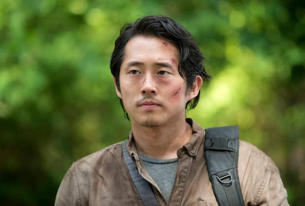 Steven Yeun as Glenn Rhee - The Walking Dead _ Season 6, Episode 3 - Photo Credit: Gene Page/AMC