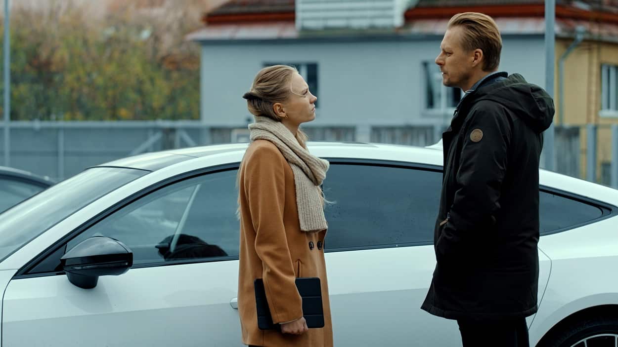 Doris Tislar and Tambet Tuisk in Who Shot Otto Mueller?