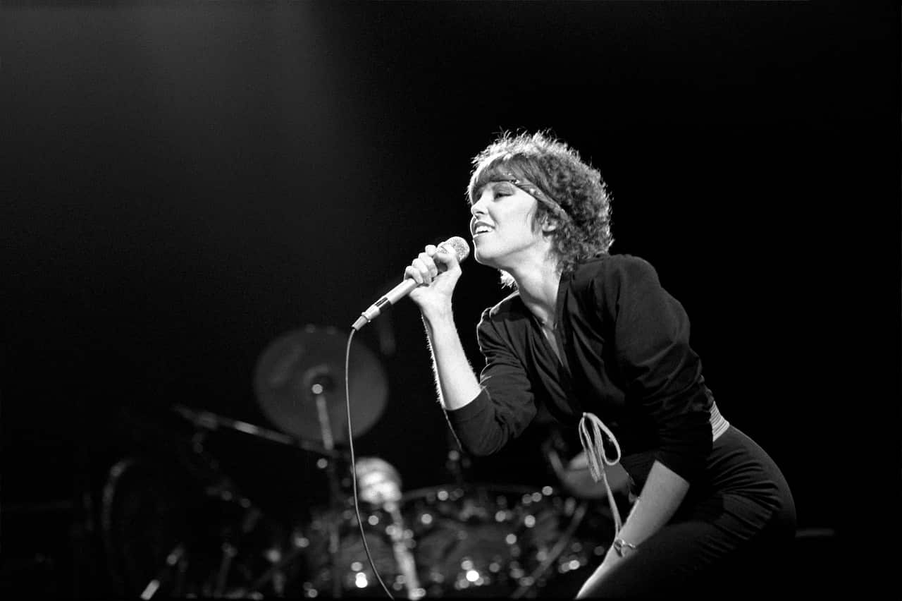 Women Who Rock, Pat Benatar performing at the Meadowlands in East Rutherford, New Jersey on August 31, 1981.