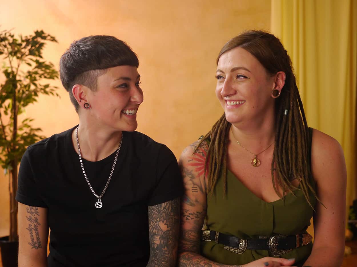 Jade and Claire in The Year That Changed Love