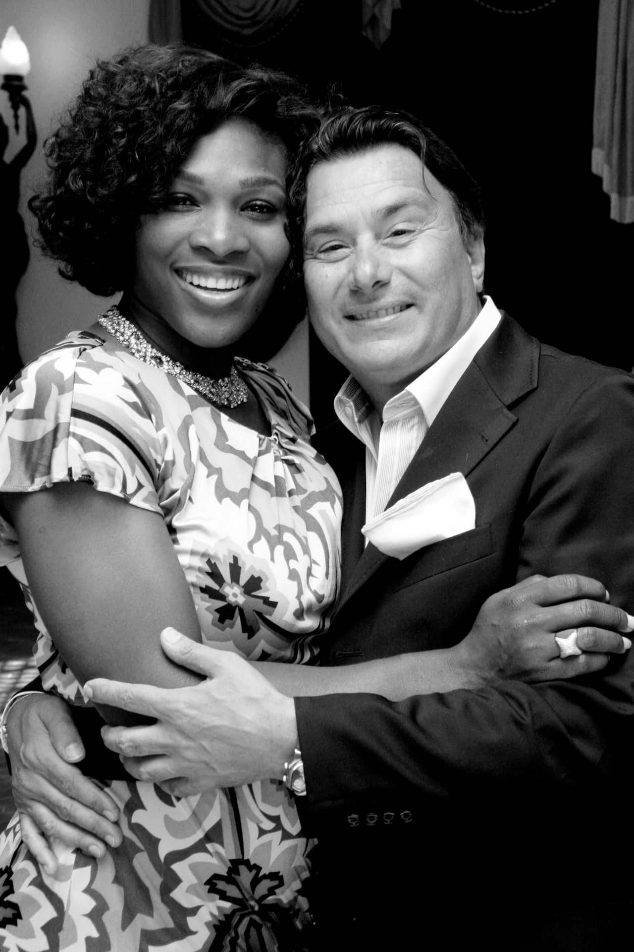 Nicola Cerrone with Serena Williams