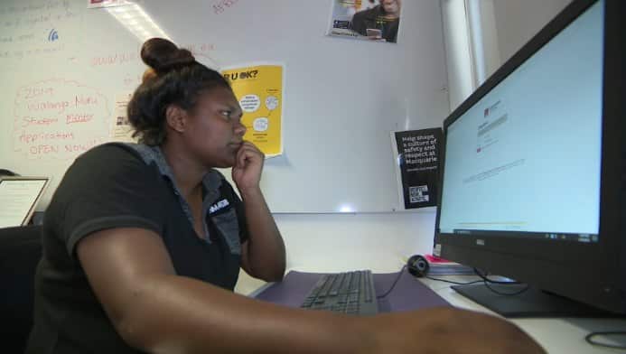 Melissa Andrews-Wurramarrba wishes to become a primary school teacher 