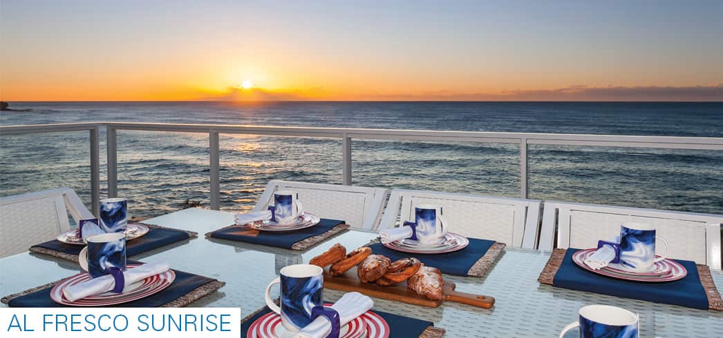 The $4 million porety in Sydney at sunset.