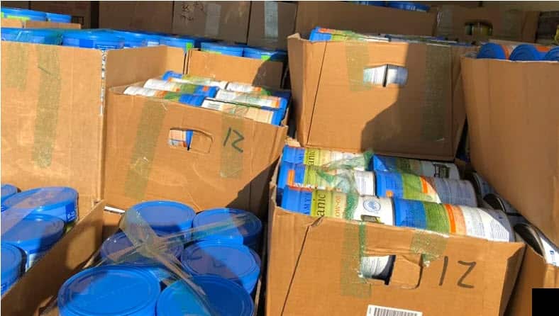 Baby formula in Carlingford home.