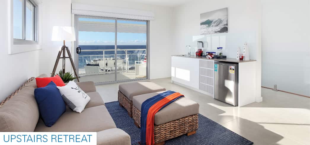 Inside the luxury property at Freshwater at Sydney's northern beaches.