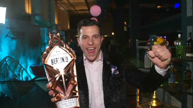 Orlando Marzo was named the best bartender in the world for 2018.