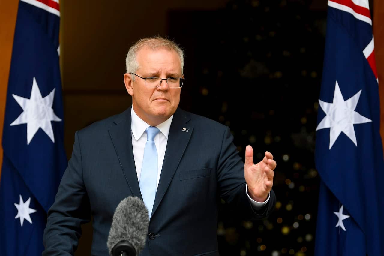 Australian Prime Minister Scott Morrison 