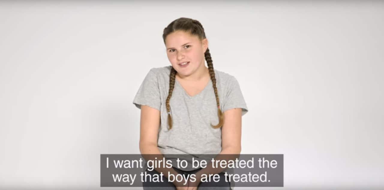 Up to 98 per cent of Australian girls said they receive unequal treatment to boys according to the survey.