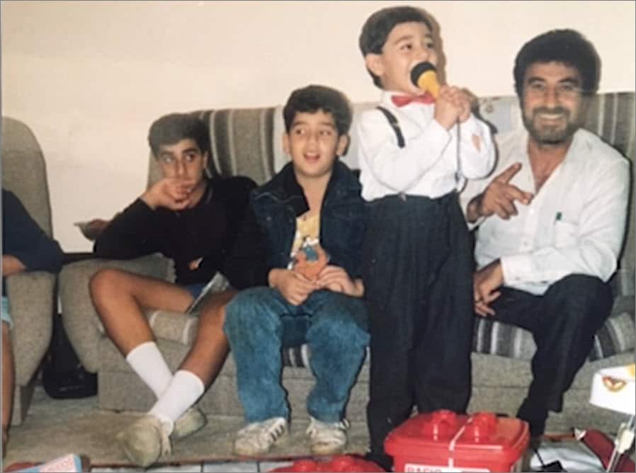 Thomas Lazar with family