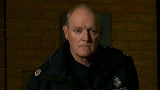 Victoria Police's Acting Assistant Commissioner Clive Rust addressed media in Wodonga, Wednesday night.