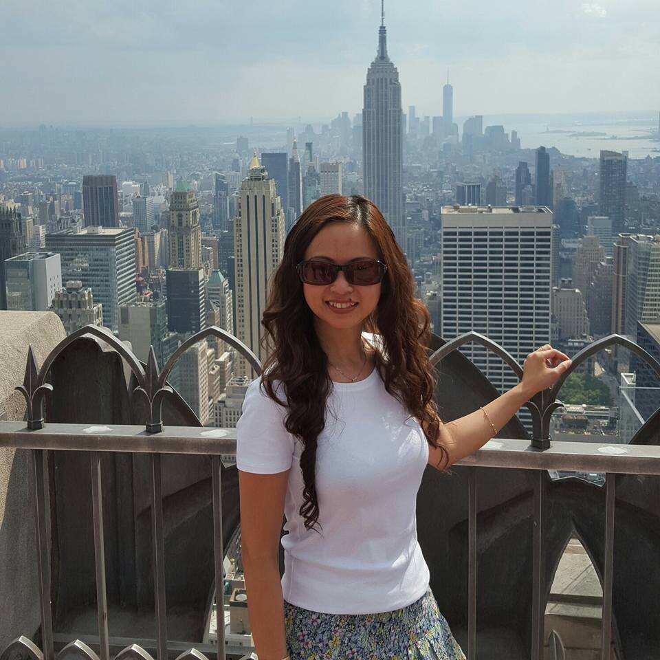 A picture of Suria Intan on her Facebook page.