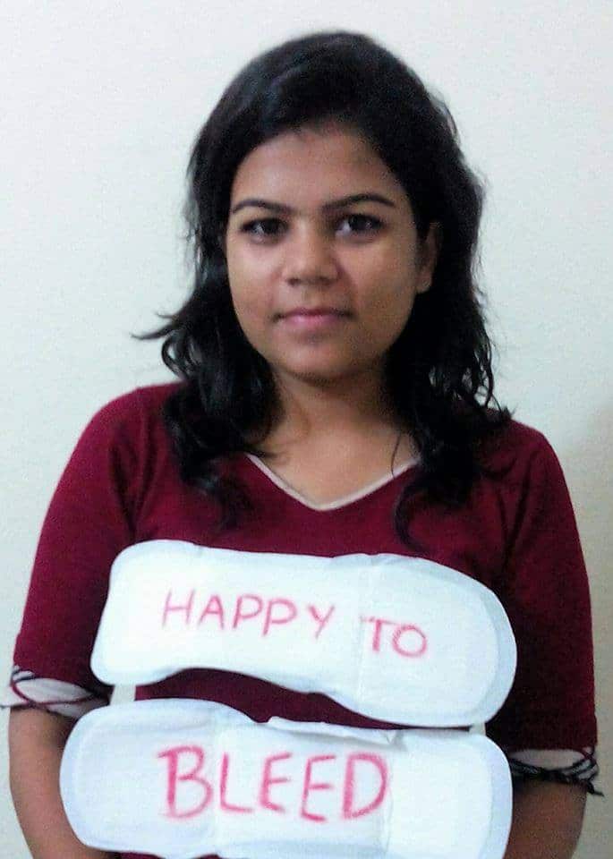 Indian woman Nikita Azad.