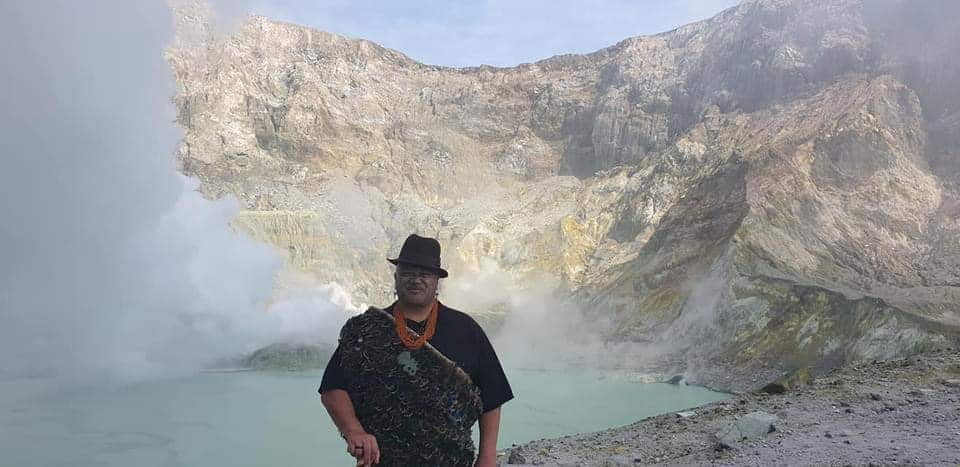 Pouroto Ngaropo Tohunga and Leader of Ngati Awa at Whakaari.