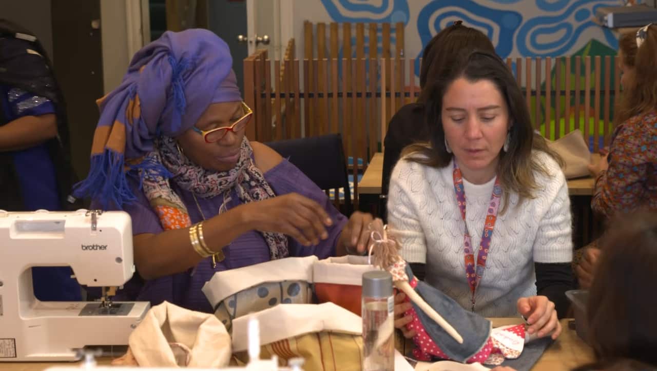 Sisterworks is a social enterprise employing migrant and refugee women that will benefit from the festival.