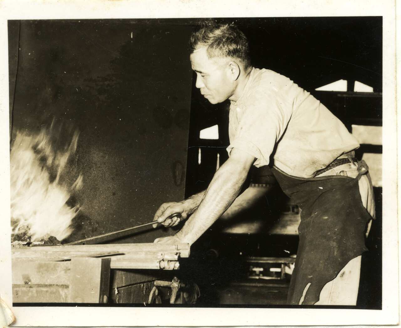 Photo of Marizo Yanai at work in New Caledonia.