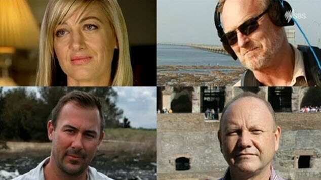 The 60 Minutes crew detained in Lebanon.