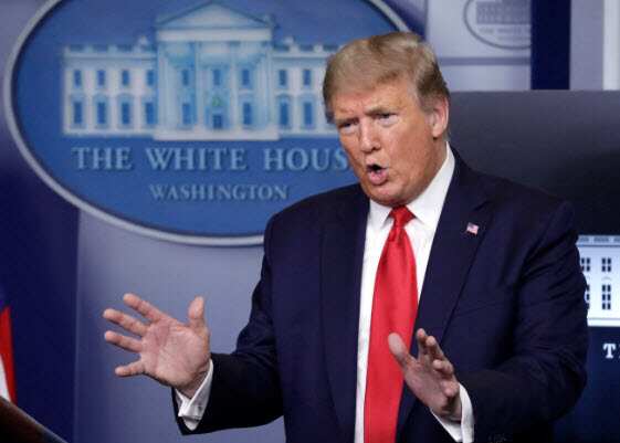 US President Donald Trump