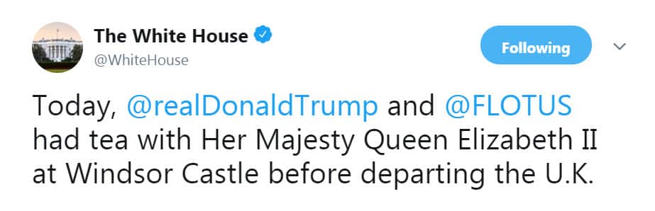 @WhiteHouse