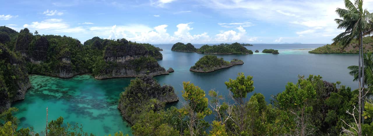 Raja Ampat is known for its majestic natural surrounds.