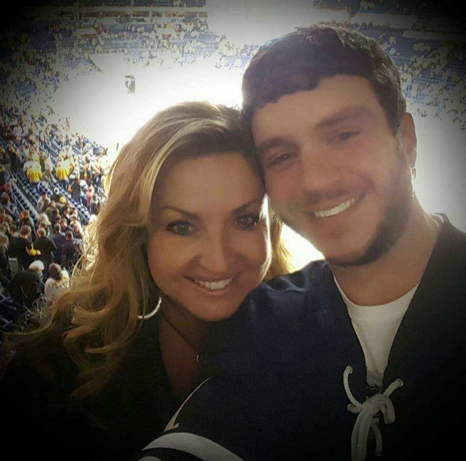 Sonny Melton (pictured right) with his wife Heather.