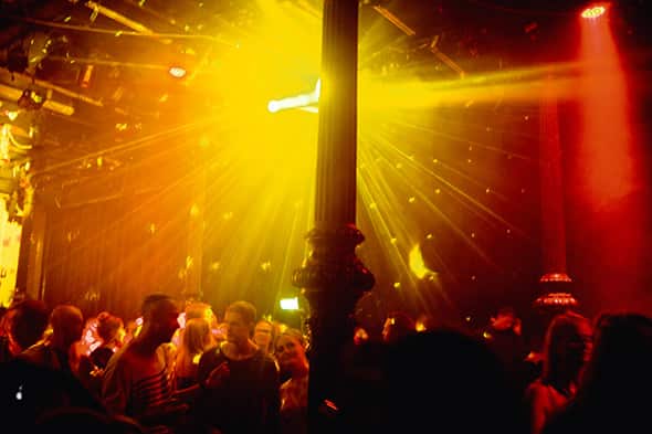 Alcohol may be missing, but the production values are all there. (Photo courtesy Sober Sweden/Slate)