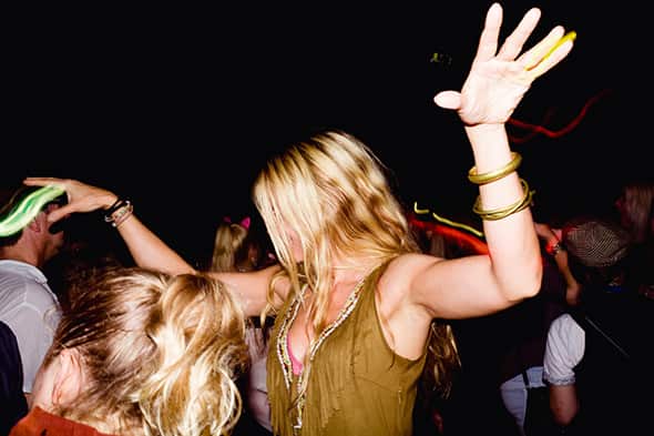 Sober clubbers in Sweden, inebriate of air. (Photo courtesy Sober Sweden/Slate)