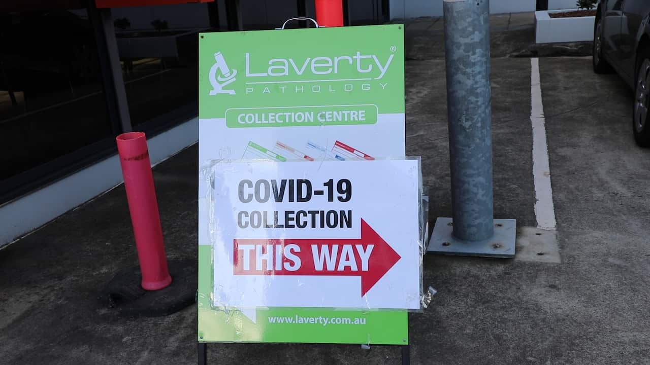 Laverty Pathology COVID-19 collection centre.