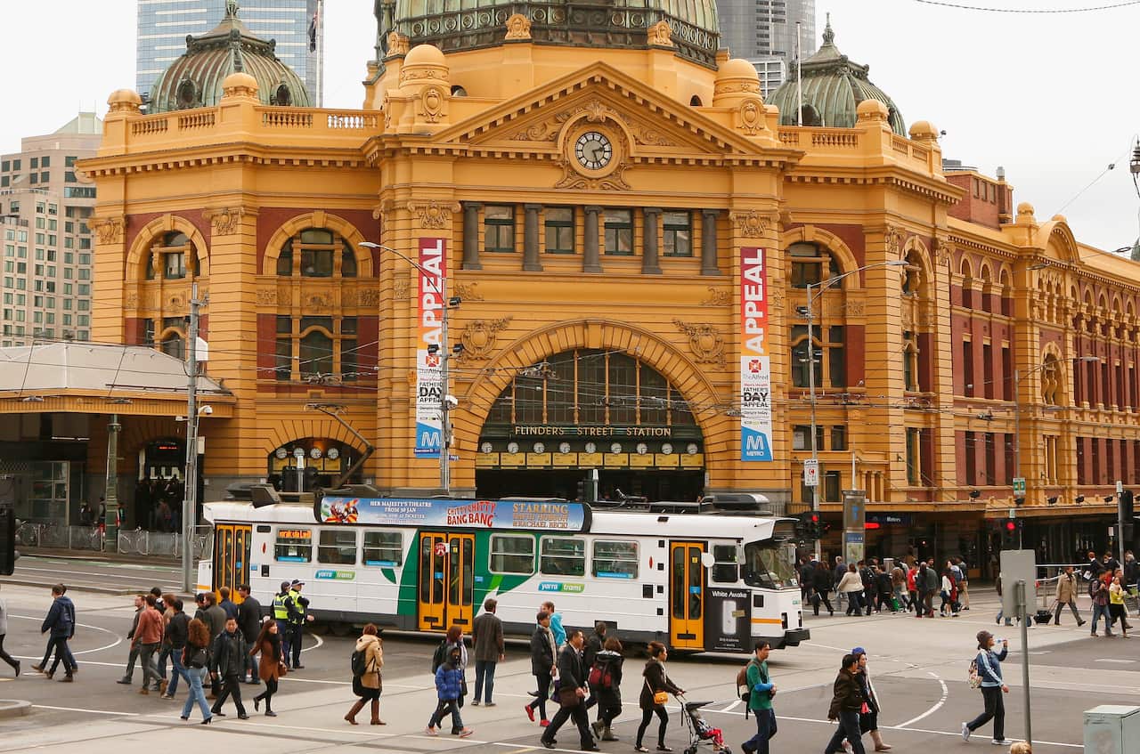 Melbourne's Flinders Street station