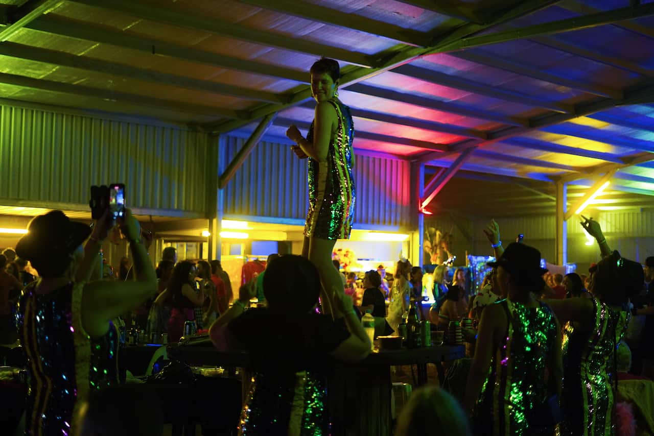 People at the event say it's a great place to be yourself.