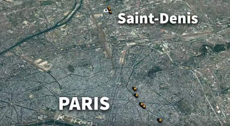 Islamic State jihadists on Saturday claimed a series of coordinated attacks by gunmen and suicide bombers in Paris that killed at least 128 people in scenes of carnage at a concert hall, restaurants and the national stadium. (AFP)