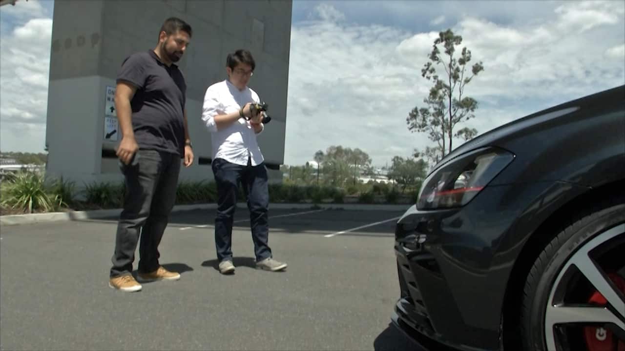 Cars are Alborz's passion.