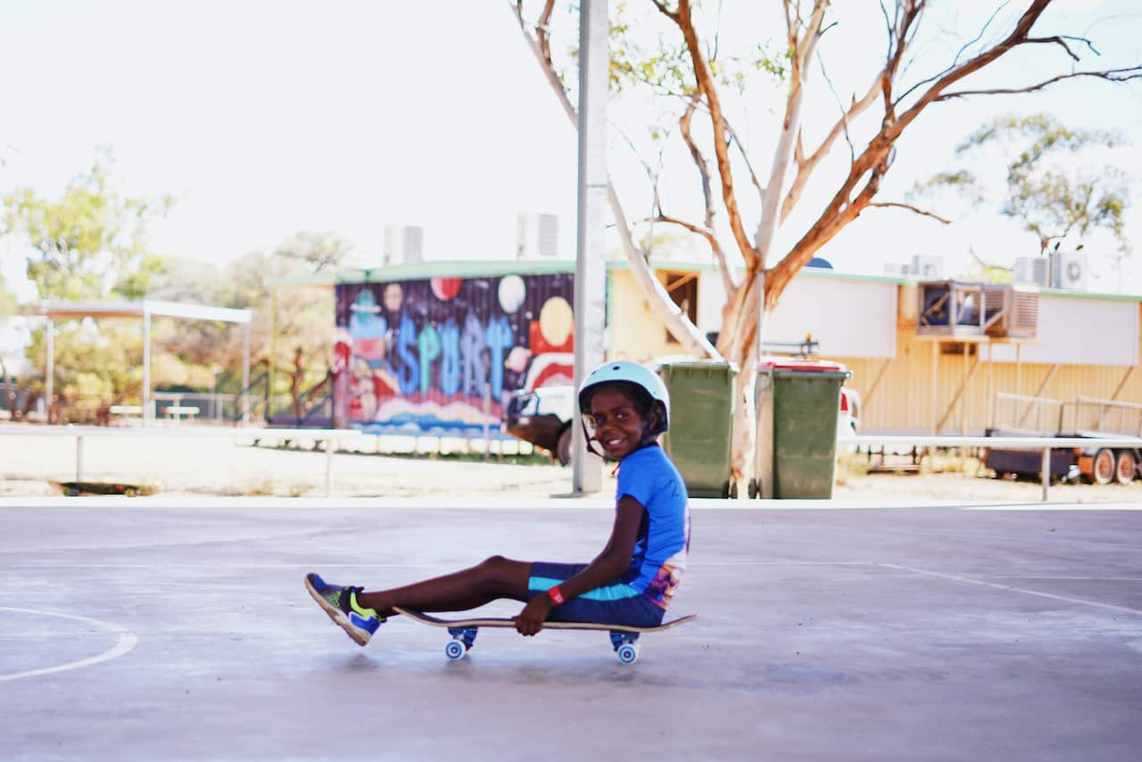 The skate program hopes to build self-confidence and channel risk taking energy in a positive way.