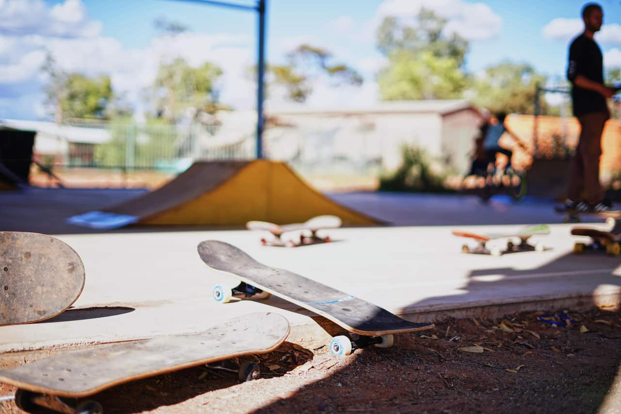 Mr Hayes says Skateboarding is an art form in which you can express yourself when you’re on a board.