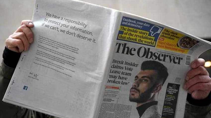 Facebook chief Mark Zuckerberg took out full-page ads in nine major British and US newspapers to apologise for a huge data privacy scandal.