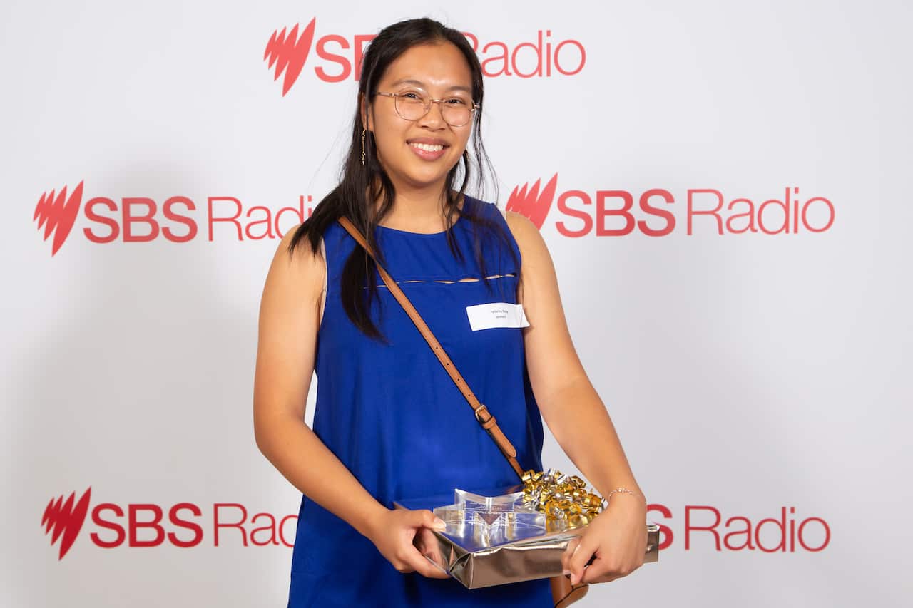 Felicity Nop, 15, learned to speak French.