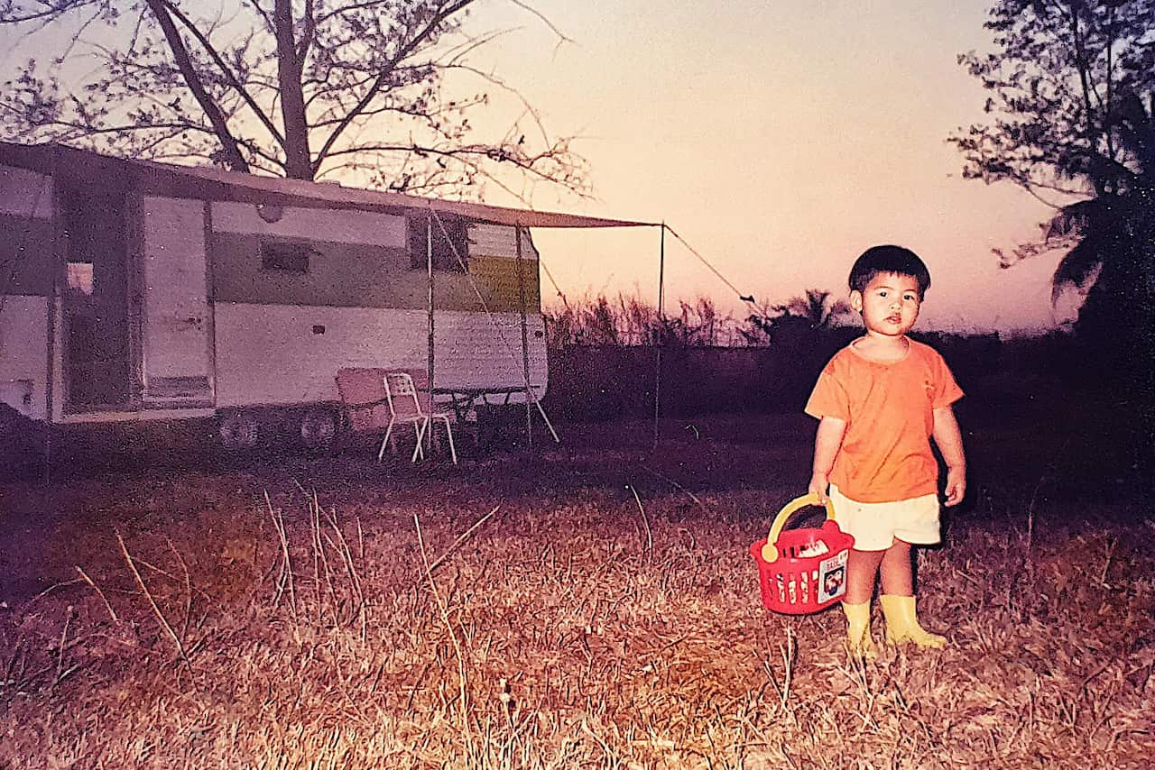 Food has always been a big part of Ms Tejaya's life, growing up on the edge of a mango farm.