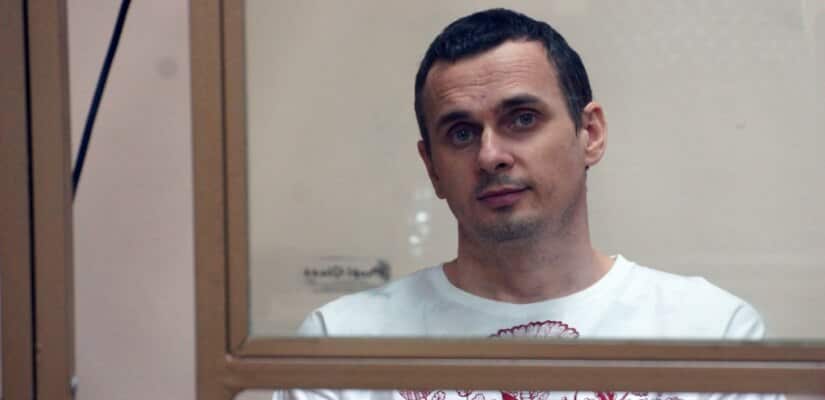 Filmmaker Oleg Sentsov was jailed by Russia. 