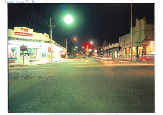 Stirling Highway and Bay View terrace in 1997.