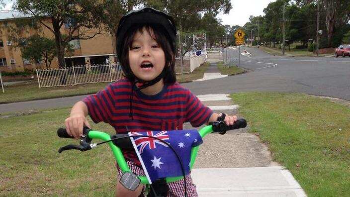 A picture reportedly to be of Julian Cadman.