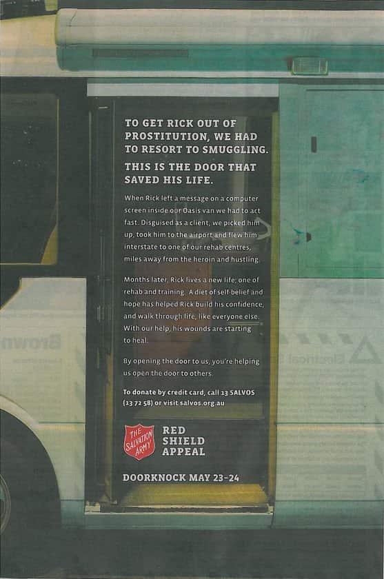 salvation army promotion