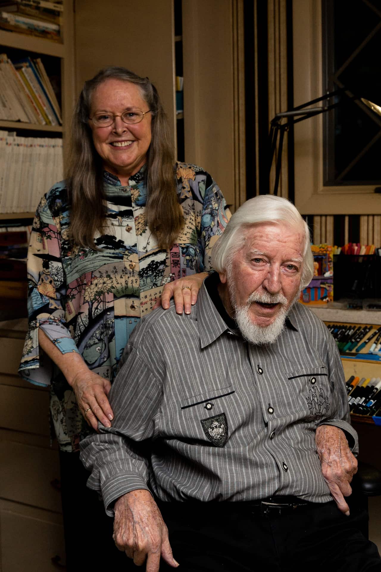Spinney met his future wife, Debra, while working on "Sesame Street" in 1972.