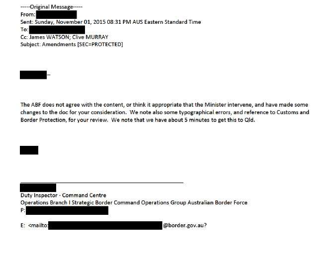 Screenshot from the documents 